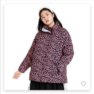 NWT! Sandy Liang for Target Women’s Floral Puffer - XXS